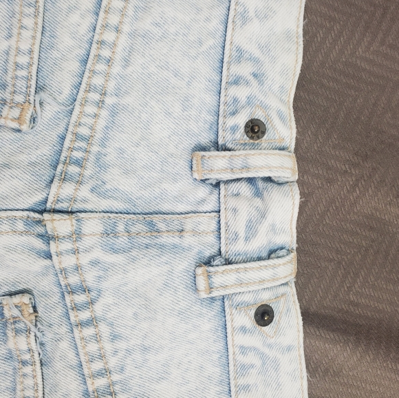 Vintage Major Damage Demin Skirt - Picture 4 of 9